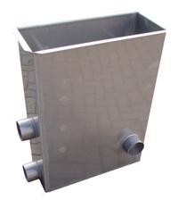 Filter Storlek 300x675x850mm Rör-ände Ø100mm BEVAH
