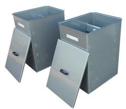 Filter storlek 550x675x851mm, Rör-ände Ø160mm BEVAH 