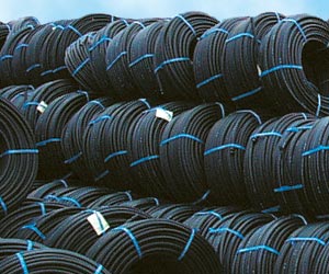 Polyetenslang  PN8/PN10 Ø32x2mm svart 100m/rl  pris/rulle