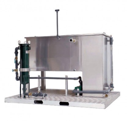 Filter olja vatten separation filteringsmaskin Waste2water 750GC-1