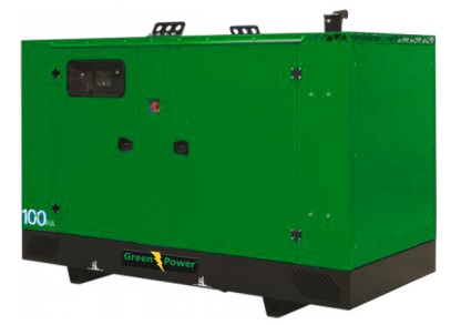 STAGE 3A Rehklo(Kohler) Elverk 66kVA 52,8kW ljudisolerad/täckt automatisk startpanel 