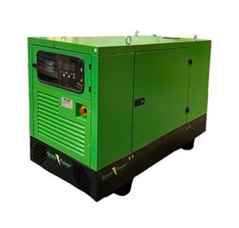STAGE 5 (V) Rehklo(Kohler) Elverk 15kVA 12kW ljudisolerad/täckt automatisk startpanel