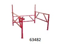 Stockbord 150 cm djup. Kraftig konstruktion