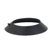 Regnkrage svart 32mm, Ø200mm  